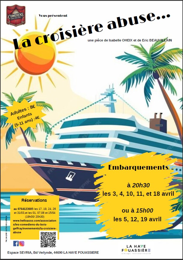 Affiche-La Croisière abuse